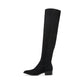 Steve Madden - Women's Jolly Faux Suede Over the Knee Boots