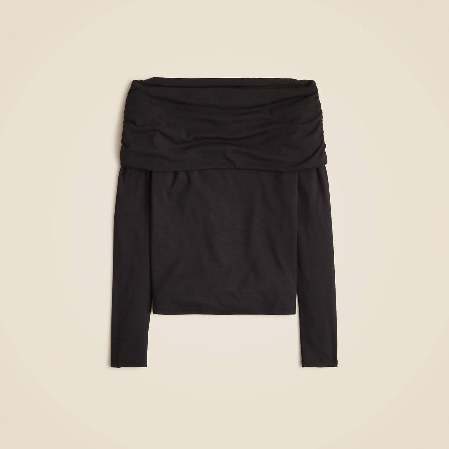 J.Crew - Refined Rib Off-the-shoulder Top