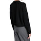 Elaine Kim - Cashmere Crew Neck Crop Sweater