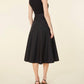 Dolce Cabo - Ribbed Knit Sleeveless Midi Dress