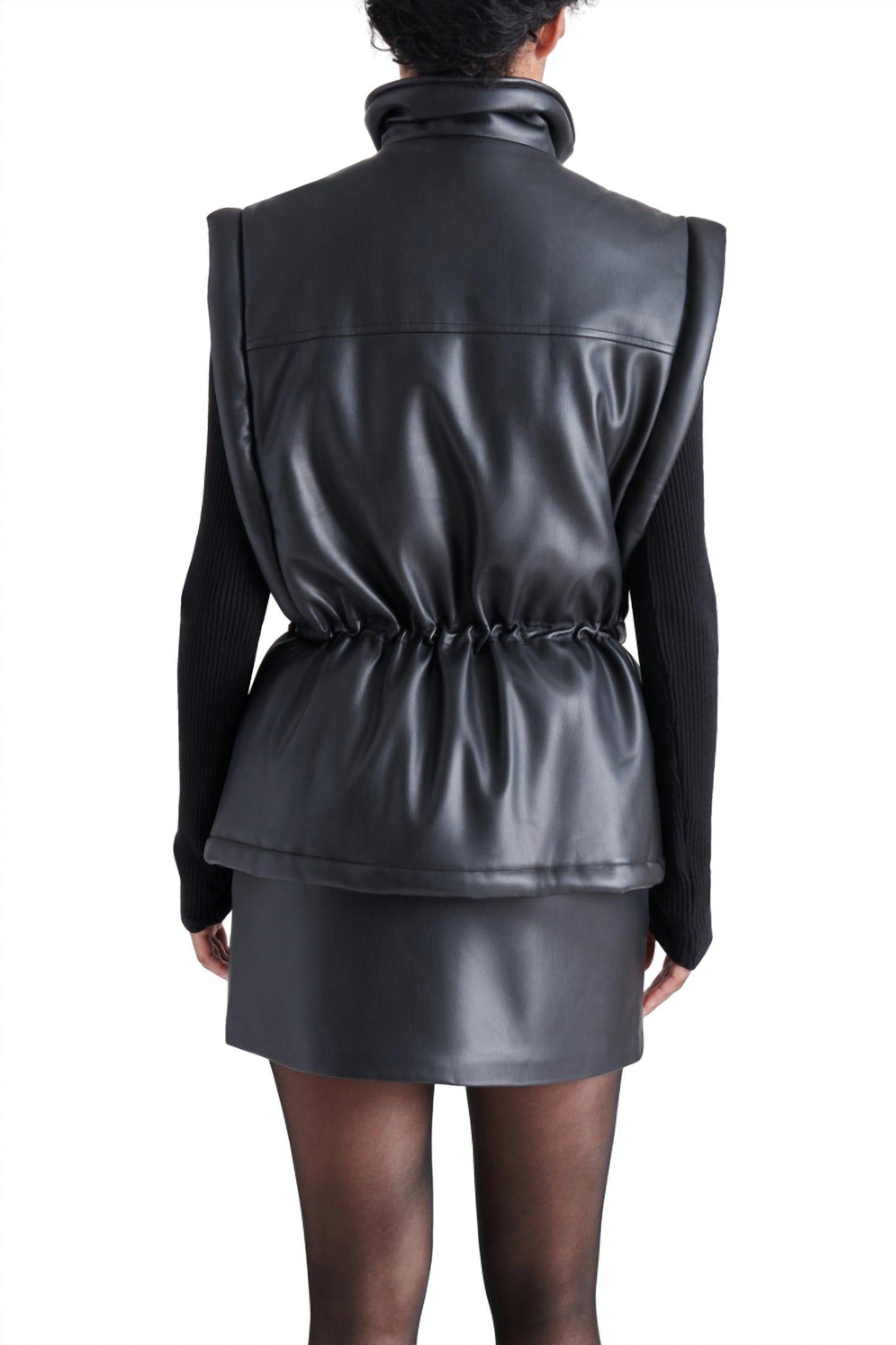 Steve Madden - Celestina Faux Leather Vest
