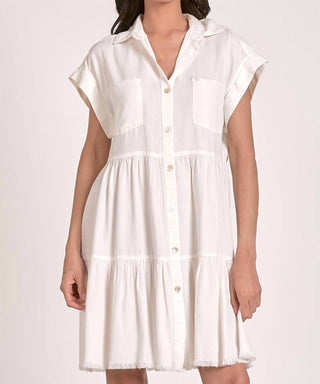 Elan - Tiered Mini Dress