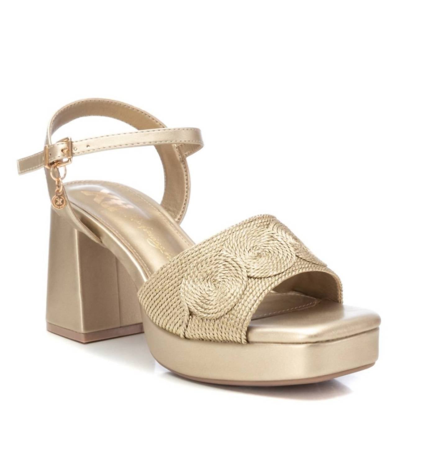 Xti - WOMEN'S HEELED PLATFORM SANDALS