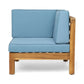 Oana 3 Piece Sofa Set With Water Resistant Cushions