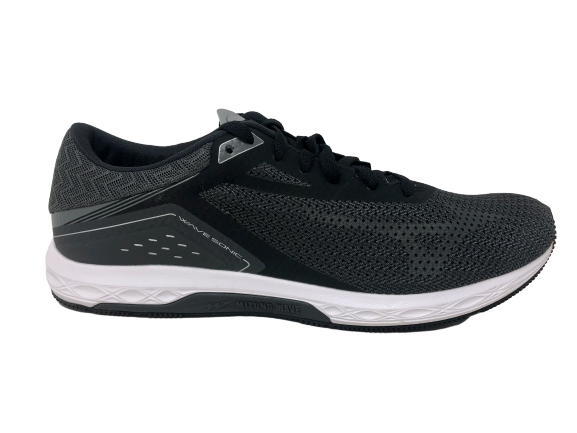 Mizuno Women's Wave Sonic Running Shoes Black/Iron Gate/Silver Size 6 B(M) Us