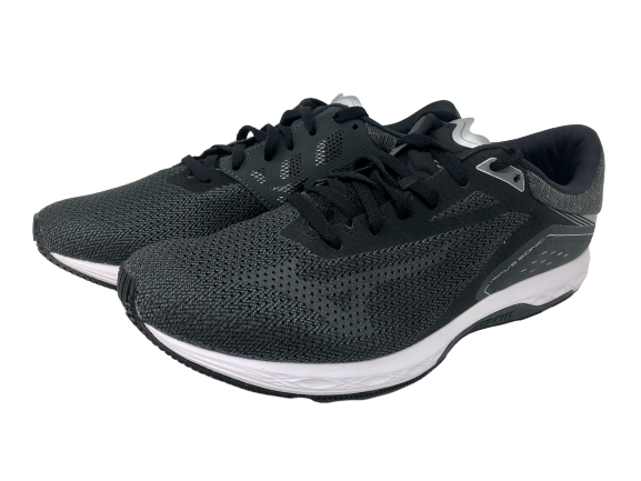 Mizuno Women's Wave Sonic Running Shoes Black/Iron Gate/Silver Size 6 B(M) Us
