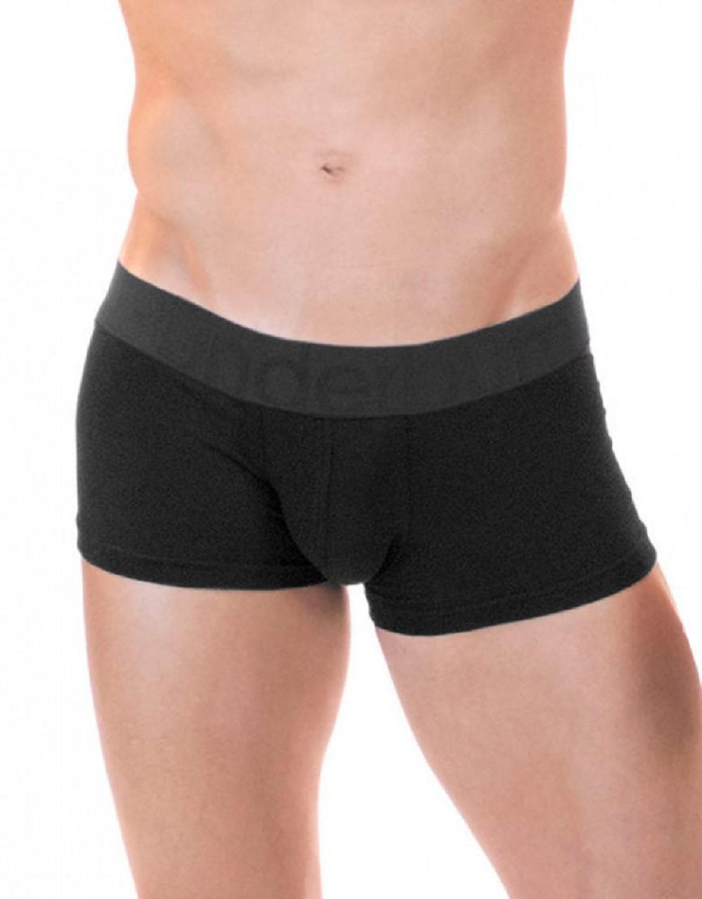 Rounderbum Men's Lift Boxer Trunk Black Size Small