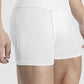 Rounderbum Men's Slim Fit Boxer Brief White Size Large