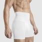 Rounderbum Men's Slim Fit Boxer Brief White Size Large