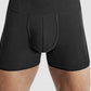 Rounderbum Men's Slim Fit Boxer Brief Black Size Large