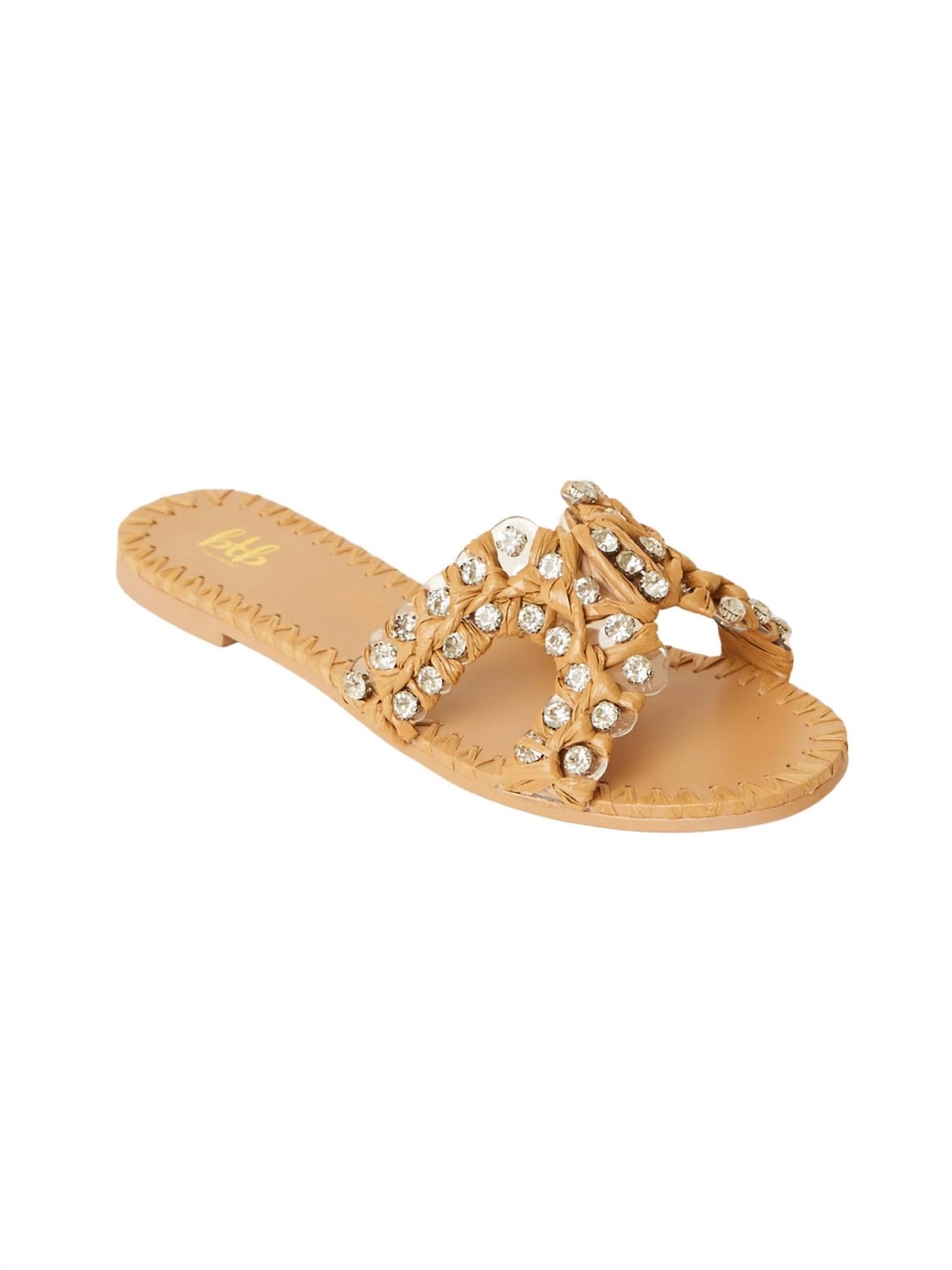 Btb Los Angeles - Women's Laurel Crystal Slide