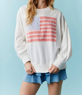 Peach Love - American Sweetheart Sweatshirt