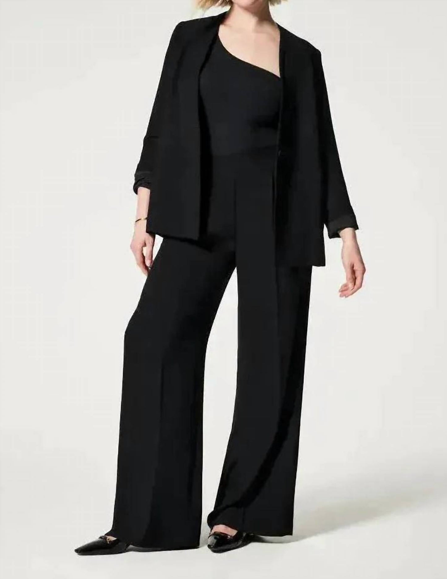 Spanx - Carefree Crepe Pleated Trouser