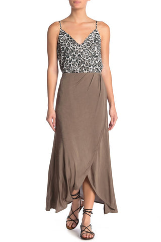 Free People - Smoke & Mirrors Faux Wrap Skirt