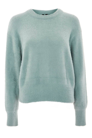 Topshop - Eyelash Knitted Fuzzy Sweater
