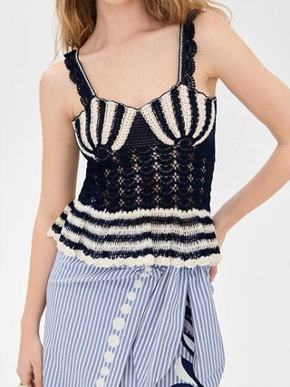 Carolina K - Shell Crochet Top
