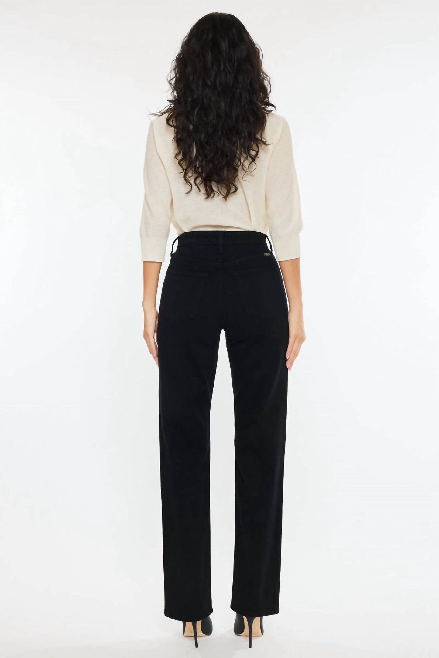 Kancan - Highrise True Straight Jeans