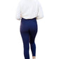 Julia Rose - Nadia Crossover Full Length Leggings with Pockets