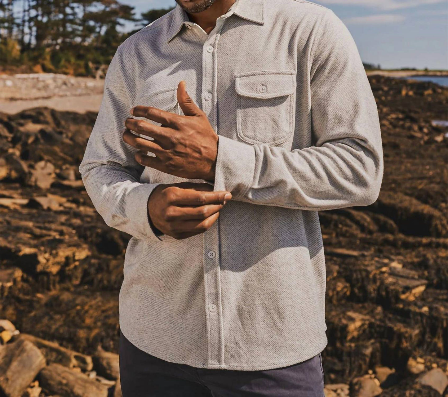 Flags & Anthem - Hero Stretch Flannel Shirt