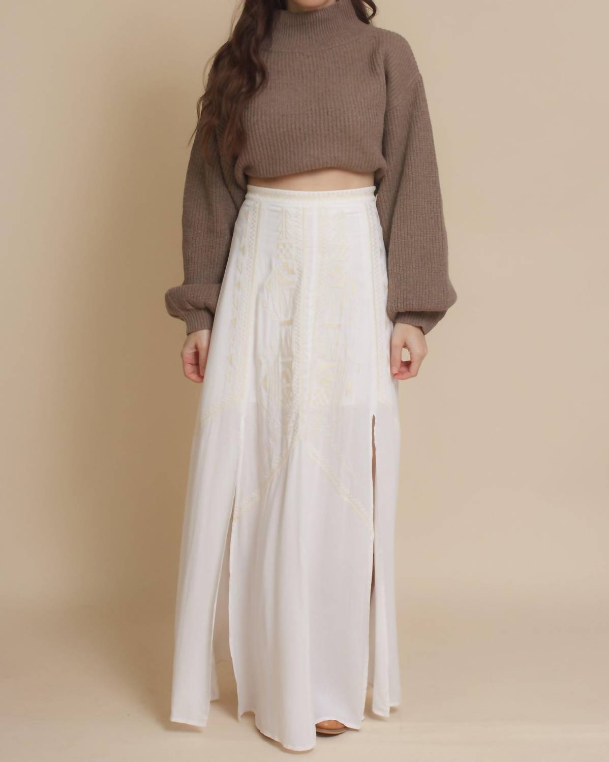 Champagne & Strawberry - Morning Star Skirt