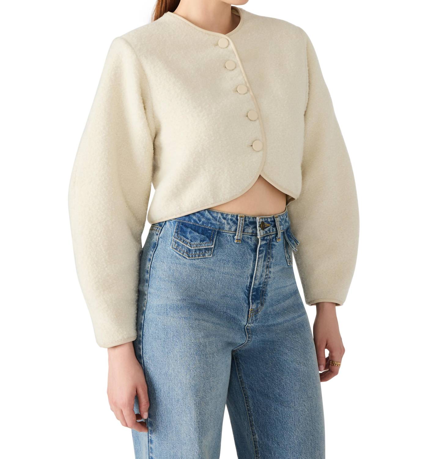 Steve Madden - Emili Button Front Jacket