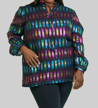 Emily Lovelock - Lizzie Long Lseeve Blouse - Plus