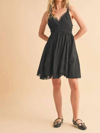 Trendsi - Aemi+Co Lace Detail Mini Cami Dress