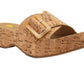 Volatile - Women's Bertha Faux Leather Sandals With Tortoise