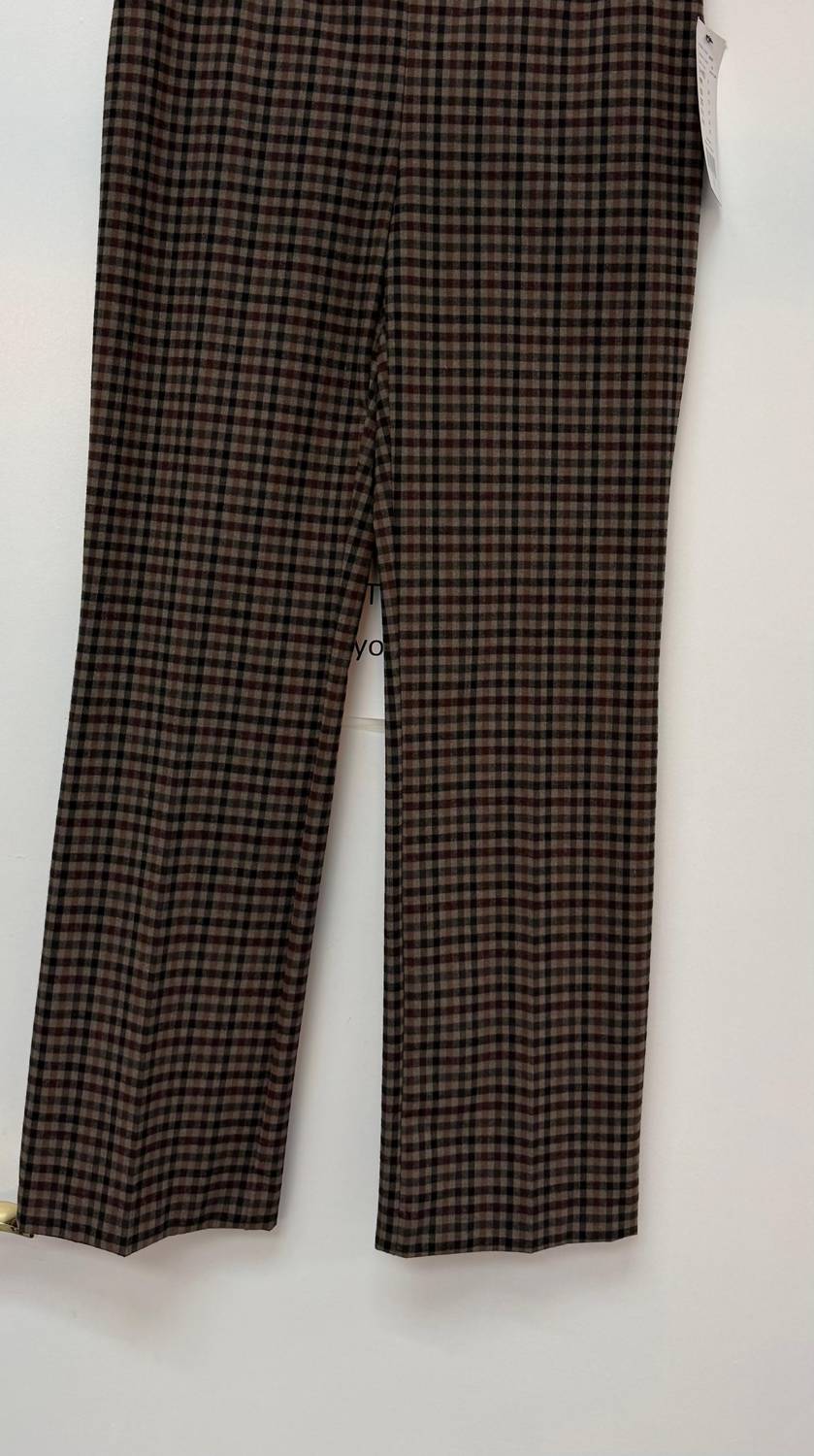 Lisette L - Emery Plaid Slim Ankle Pants