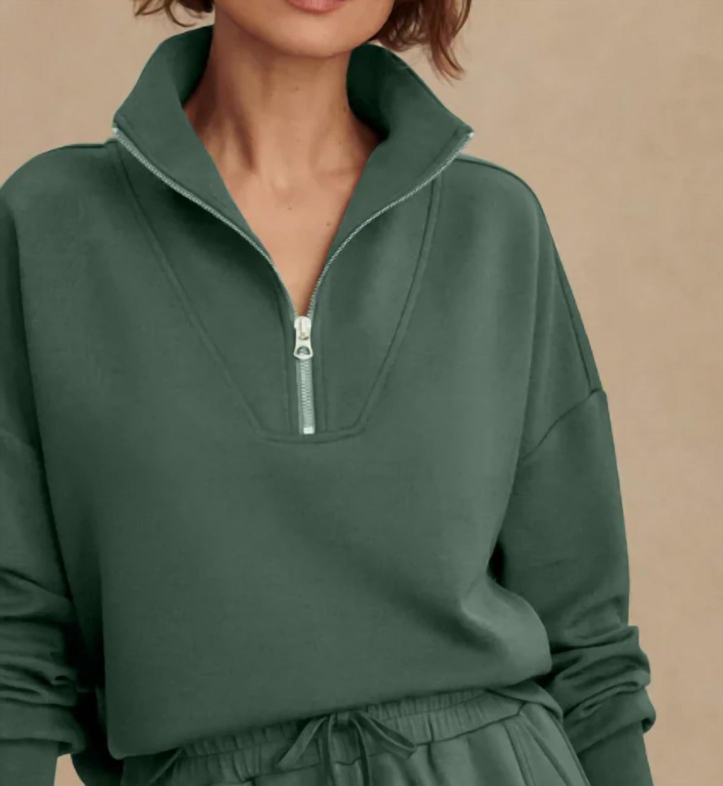 Varley - Hawley Half Zip Sweater Top