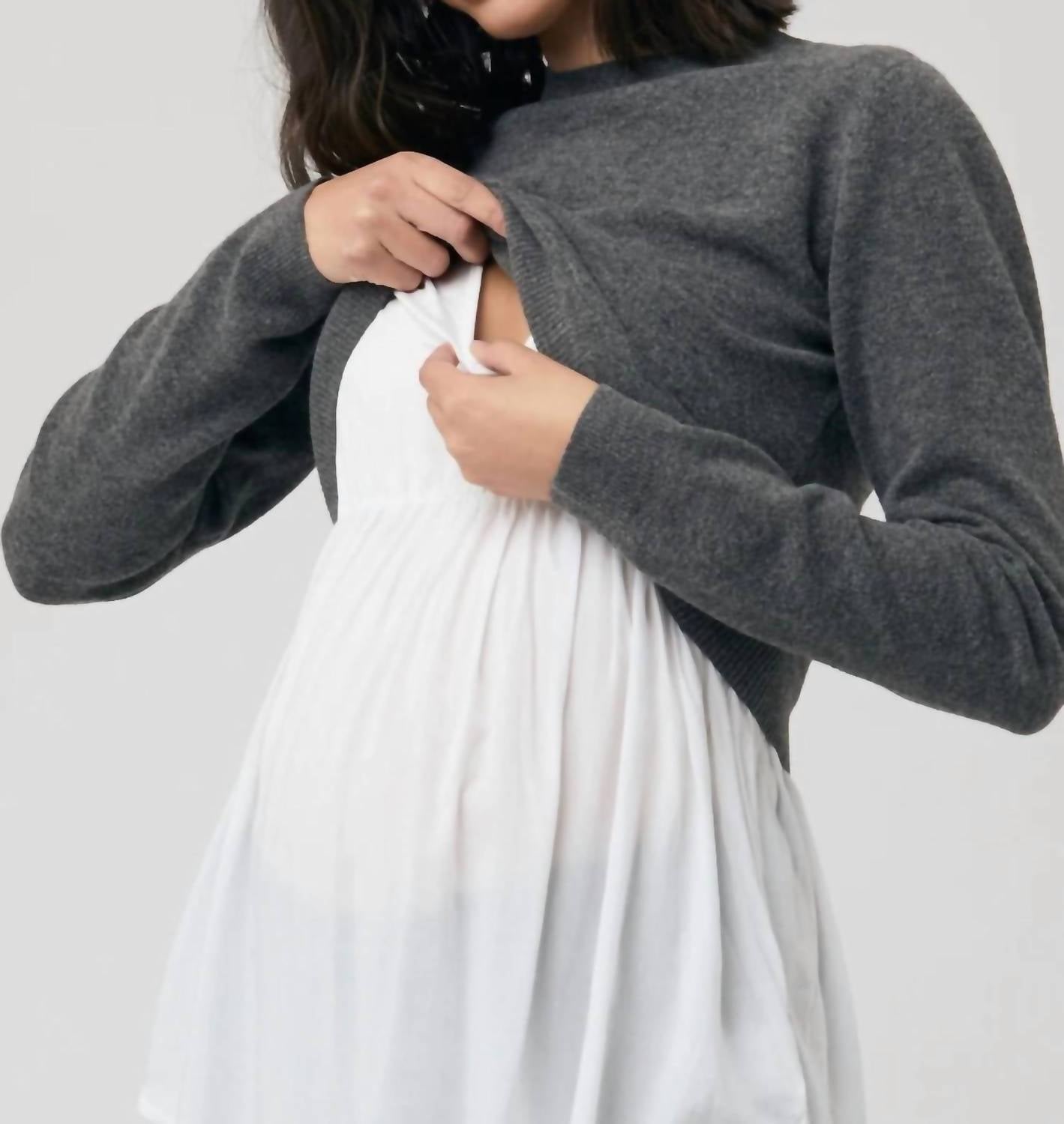 Ripe - Sandy Detachable Nursing Knit Top