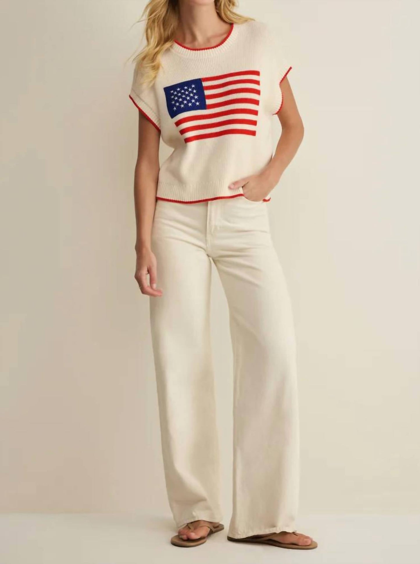 Z Supply - Sleeveless Patriot Sweater