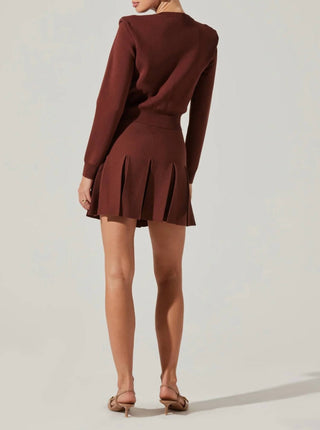 Astr - Denisa Pleated Mini Skirt