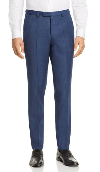 Hugo Boss Men's Genius Stretch Tailored Slim Fit Pants Blue Size 40