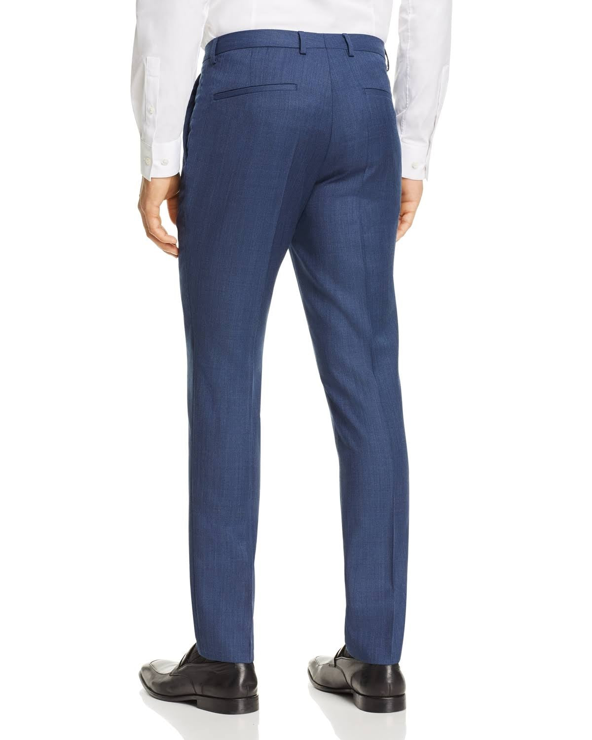 Hugo Boss Men's Genius Stretch Tailored Slim Fit Pants Blue Size 40