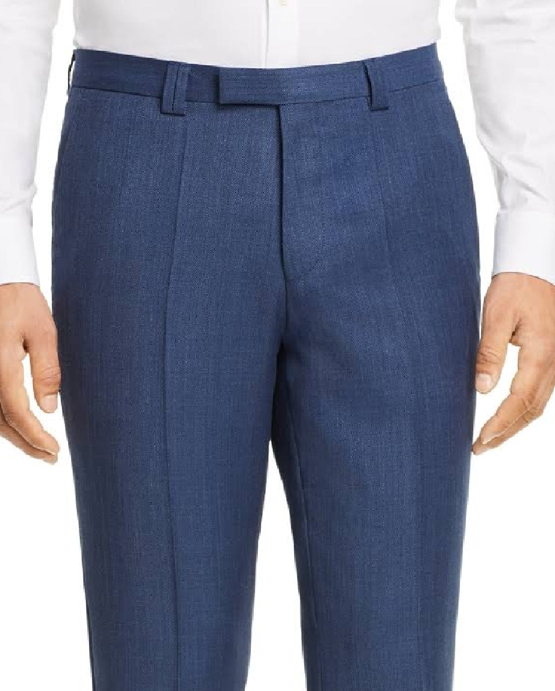 Hugo Boss Men's Genius Stretch Tailored Slim Fit Pants Blue Size 40