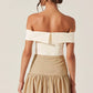 Astr - Off The Shoulder Bow Top