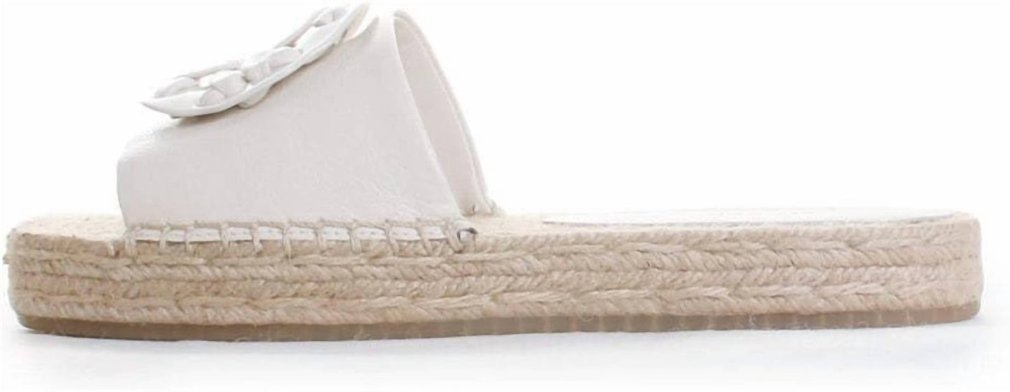 Tory Burch - Women's Woven Double T Espadrille Slide
