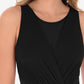 Miraclesuit Women's Illusionists Palma Mesh Allover Slimming One Piece Swimsuit Black Size 14
