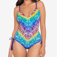 Skinny Dippers Women's Alice Shape Shifter One Piece Swimsuit Blue Multi Size Medium