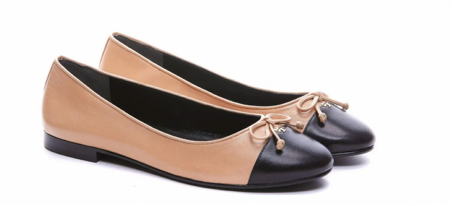 Tory Burch - Women's Cap-Toe Ballet Flat Shoes
