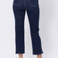 Judy Blue - Hi Waist Cropped Straight Leg