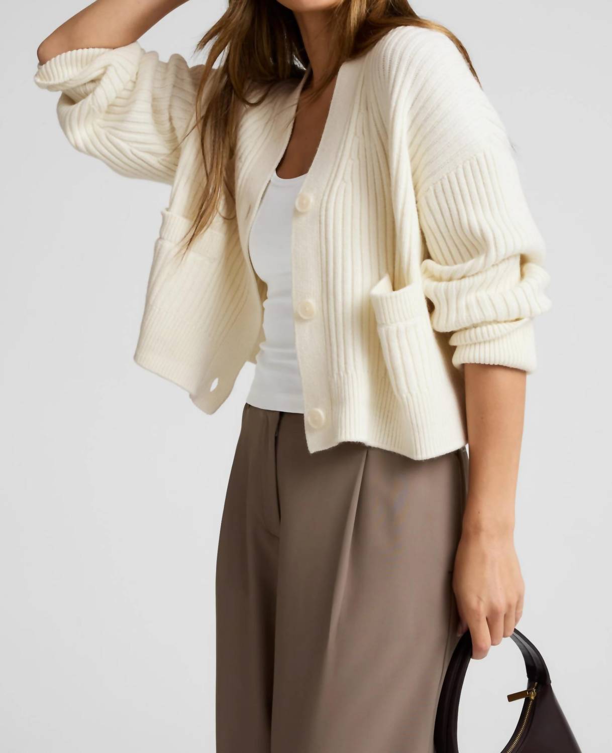 Beyond Yoga - Soft Wool Blend Cardigan