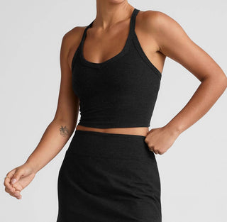 Beyond Yoga - Space Dye On The Up Cropped Tank Top