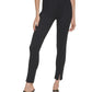 DKNY Women's Front Slip Pull On Ponte Pants Black Size Large
