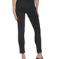 DKNY Women's Front Slip Pull On Ponte Pants Black Size Large