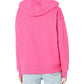 DKNY Women's Metallic Logo Hoodie Pink Size S