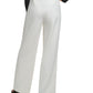 DKNY Women's Button Trim Wide Leg Sailor Pants Beige Size 8