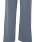 DKNY Women's High Waist Wide Leg Button Front Sailor Pants Blue Size 2