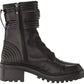 DKNY Women's Basia Combat Boot Black Size 5